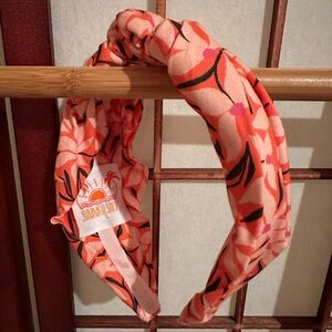 Summer salt retro floral headband